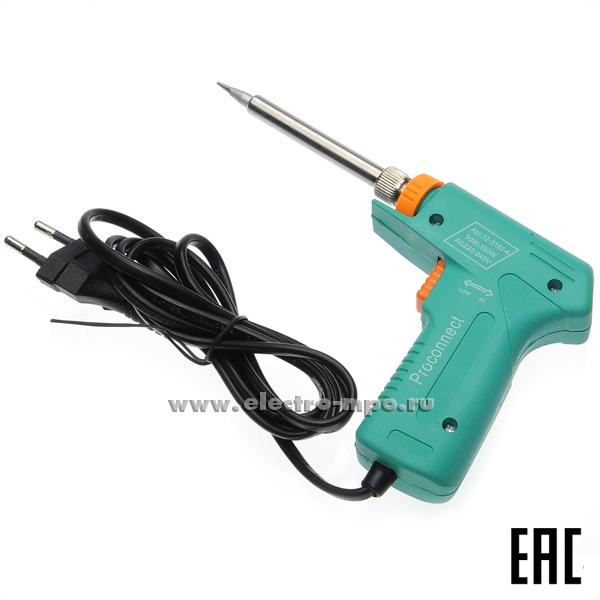 В0872. Паяльник 12-0162-4 электрический импульсный 30-130Вт 220В (PROconnect)