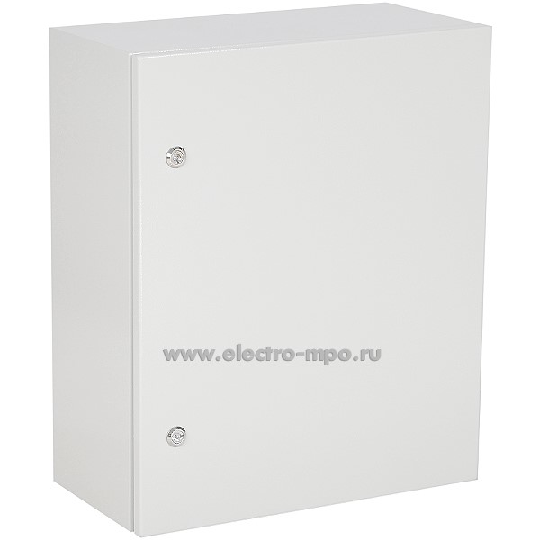 Е5330. Шкаф JXF600х500х250мм светло-серый с монтажной платой IP66 ADL29-031 (Andeli)