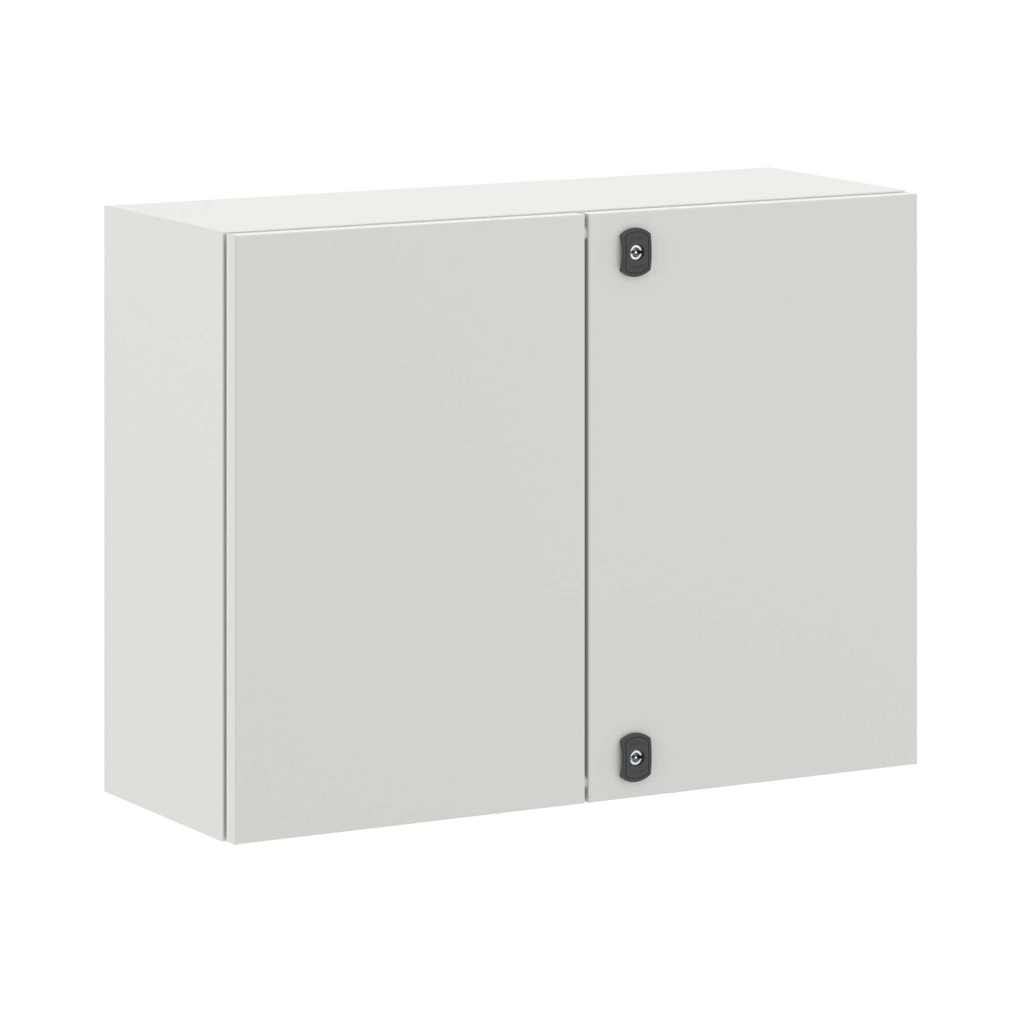 Е89. Корпус R5STE0683 навесной STE с М/П двухдверный ВxШxГ 600x800x300 мм,  (ДКС)