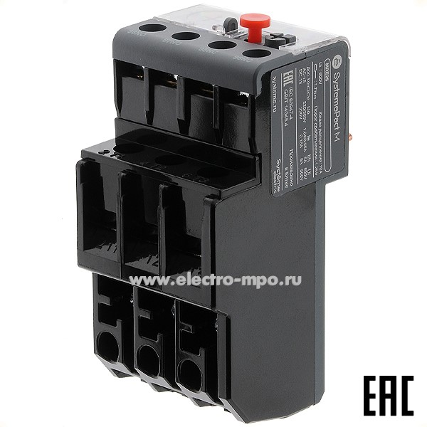 А8363. Реле тепловое MRE F25 (2,5-4,0A) MRE254 для контакторов MC1E09 (Systeme Electric)