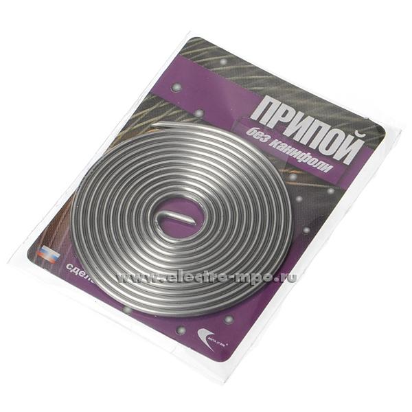 В3366. Припой 030324 ПОС-61 проволока 1,5 D=1,5мм L=1м на спирали (Москва)