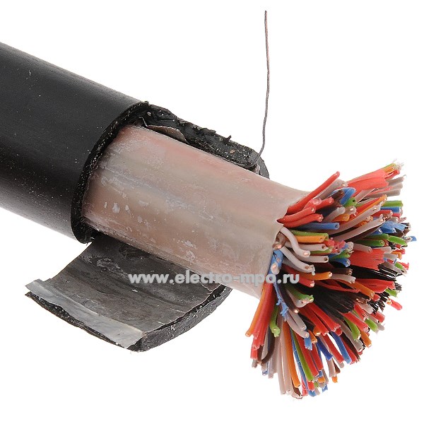 П7005. Кабель ТППэп 100х2х0,4 мм ГОСТ Dн=24,5 мм, P=0,52 кг/м (Электрокабель Кольчугино)