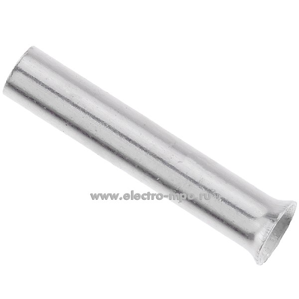 Г2501. Наконечник НШВ EN7508 0,75-8 медный 0,75мм2 втулочный без изоляции (Электромонтаж)