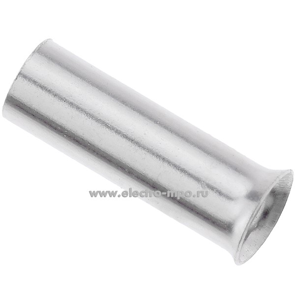 Г2505. Наконечник НШВ EN2508 2,5-8 медный 2,5мм2 втулочный без изоляции (Электромонтаж)