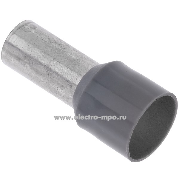 Г2538. Наконечник НШВИ E35-16 35-16 медный 35мм2 втулочный изолированный на 1 провод, ПВХ (Электромонтаж)