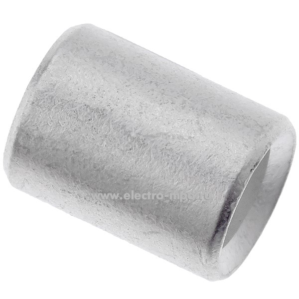 Г3341. Гильза ГМЛ-П PNT8 медная 10мм2 L=9,5мм луженая под опрессовку для параллельного соединения (Электро