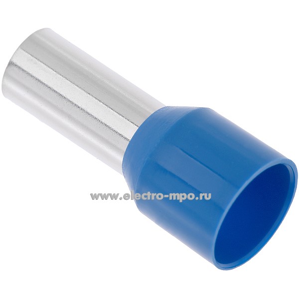 Г3947. Наконечник 79452 НШВИ 16-12 медный 16мм2 втулочный изолированный на 1 провод, ПВХ (КВТ)