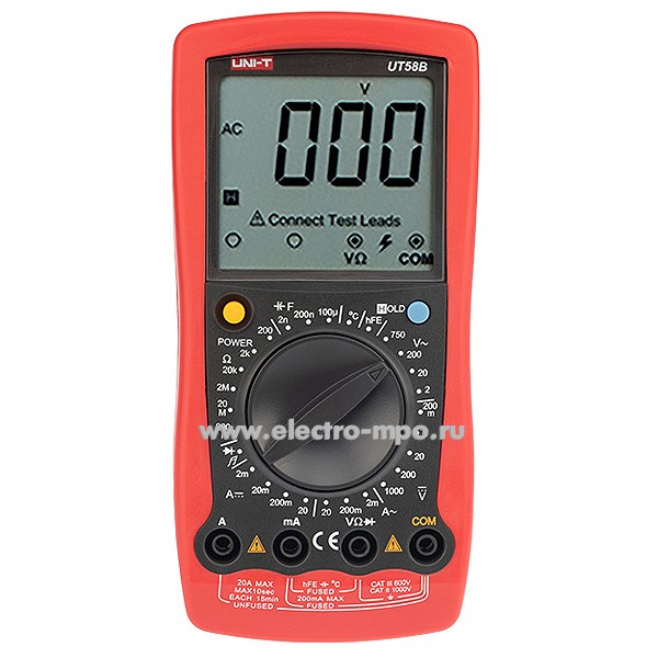 И48. Универсальный 13-1022 мультиметр UT58B (UNI-T)