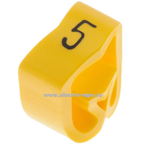 М3518. Маркер PA-30006AV40.5 символ "5" 16-70 мм2 (Partex)