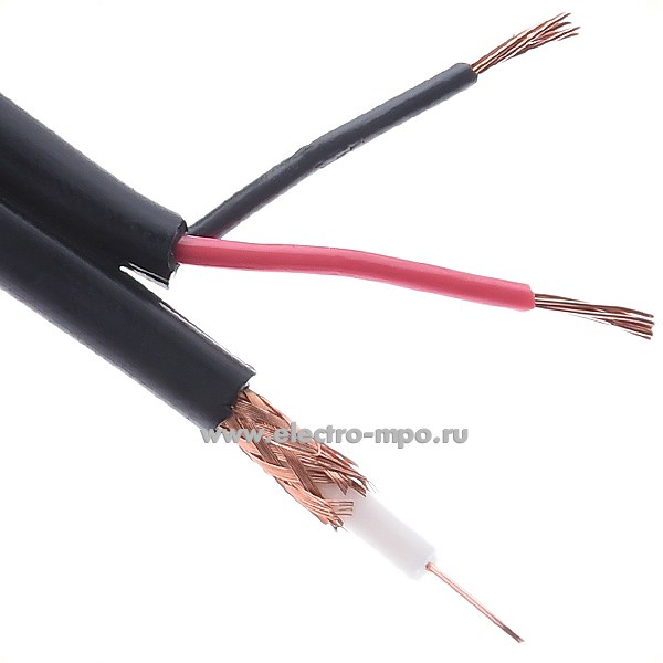 П7134. Кабель ККСП-3,7-2х0,75 100128 ГОСТ (6,0х12,3) мм, Р=0,070 кг/м (Паритет Подольск)