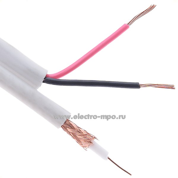 П7119. Кабель ККСВ-3-2х0,5 ГОСТ (4,8х10,6) мм, Р=0,061 кг/м (Паритет Подольск)