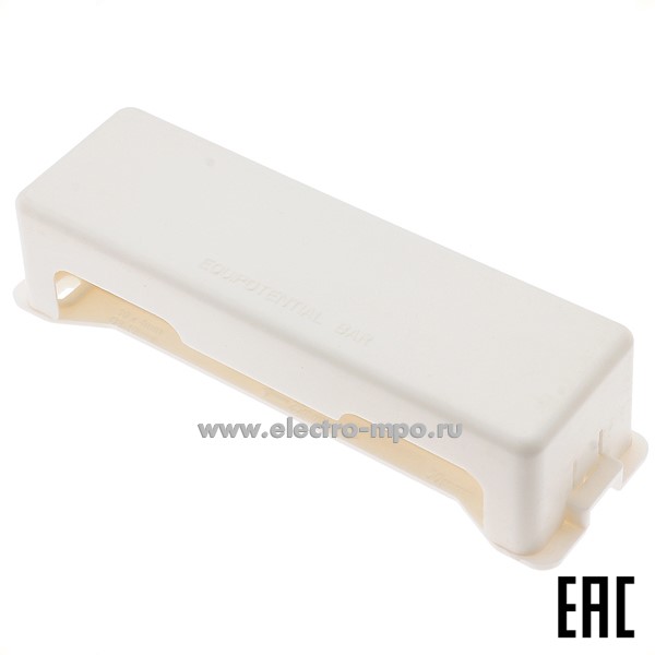 М5215. Шина уравнивания потенциалов 1809 5015073 7х25мм2 белая (OBO Bettermann)