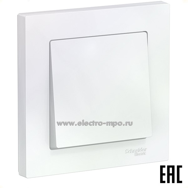 Ю47. Выключатель AtlasDesign ATN000412 1 кл. с/п жемчуг (Systeme Electric)