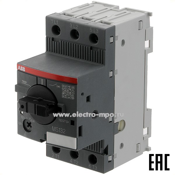 А3060. Выключатель MS132-32 1SAM350000R1015 автоматический для двигателей 25,0-32,0А 25кА (ABB)
