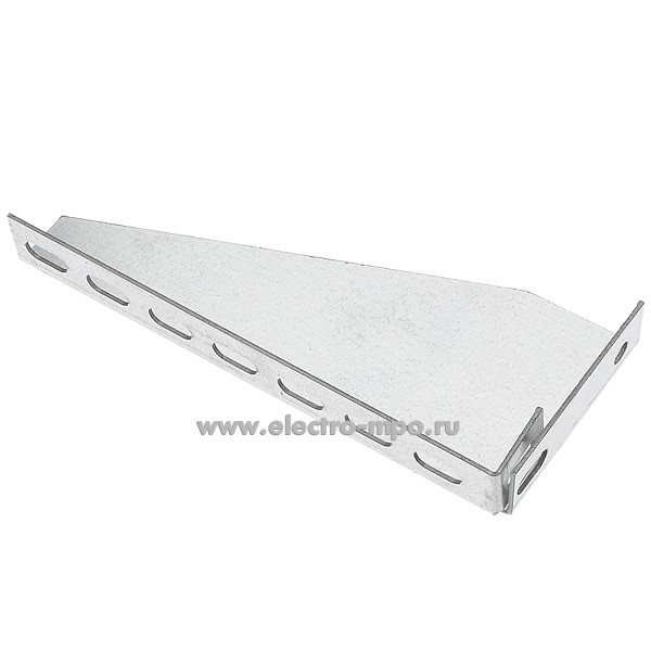 М9876. Кронштейн консольный КН-200 к стене для малых нагрузок L=226мм (Россия)