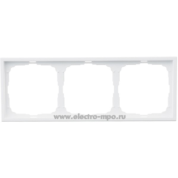 Р2891. Рамка-3 ArtGallery GAL001303 универсальная лотос (Systeme Electric)