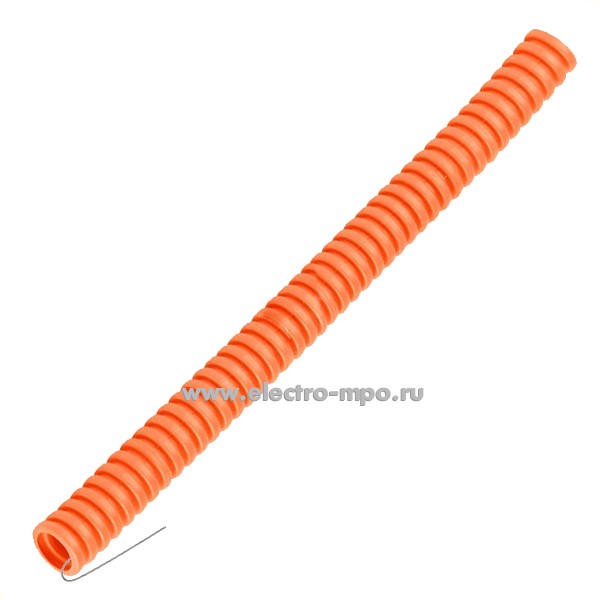 Т02. Труба 41601 гофрированная безгалоген. (HF) 16мм ПП (Dвнутр. 10,7мм) лёгкая, с зондом (Рувинил Росси