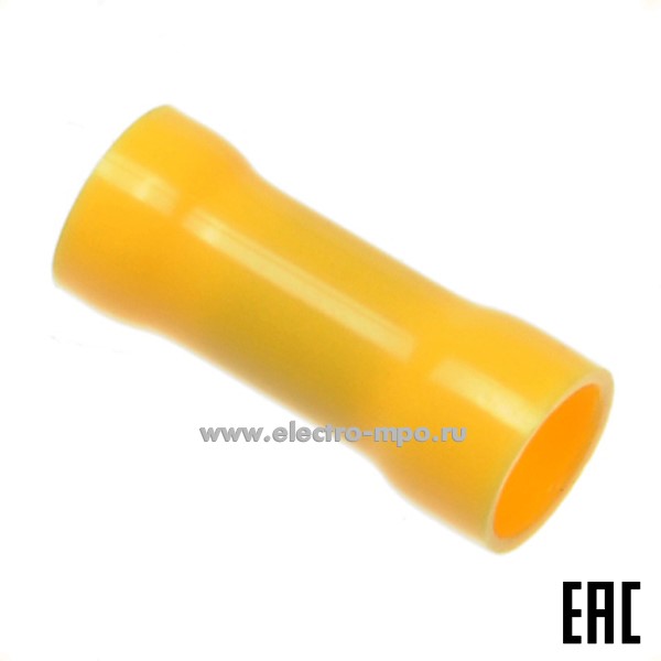 69909.Г9909 Гильза 66660 ГСИ-П 6,0 медная 2,5-6мм2 параллельного соединения изолированная, ПВХ (КВТ)