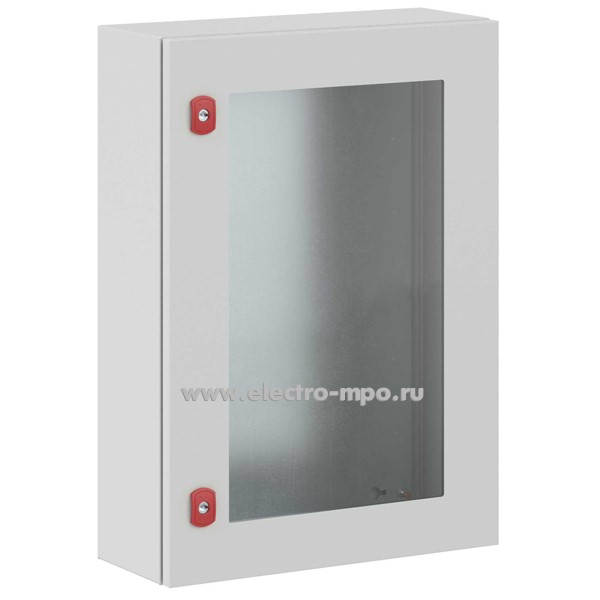 Е8930. Шкаф STX R5STX0752 навесной IP66 700x500x200 с прозрачной дверью и монтажной платой (ДКС)