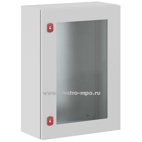 Е8931. Шкаф STX R5STX0759 навесной IP66 700x500x250 с прозрачной дверью и монтажной платой (ДКС)