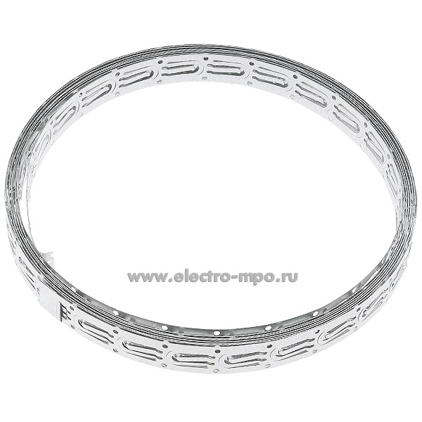 П9351. Лента монтажная 19808234R оцинкованная (0,021х5м) для крепления резистивных кабелей (ДЕВИ)