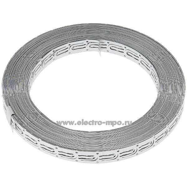 П9354. Лента монтажная 21RT0905R / 19808236R оцинков. (0,021х25м) для креплен. резистив. кабелей (Ридан)