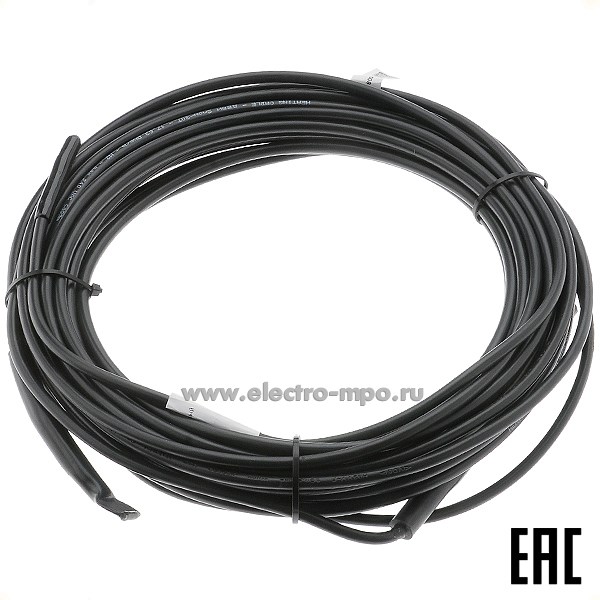 П9322. Нагревательный кабель Ridan Snow-30 21RT0630R двухжильный 300Вт L=10м для водостоков (Ridan)