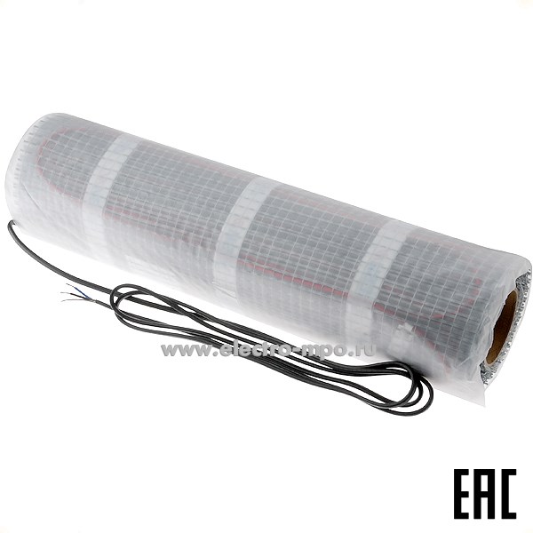 П9204. Нагревательный мат ДЕВИ Comfort Mat-150T 140F1745R двухжильный 375 Вт 0,5х5м (ДЕВИ)