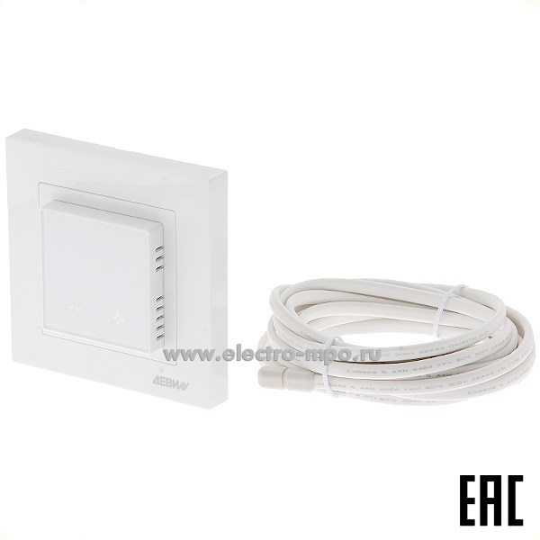 П9849. Терморегулятор Room 21RT0103R / 140F1030R с датчиком темп. пола Т=5-40 град.С 16А (Ридан)