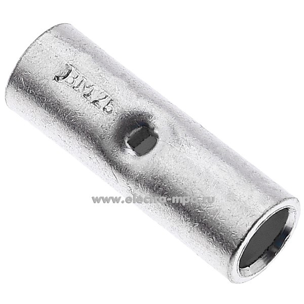 Г9435. Гильза  01660 медная 25мм2 L=28мм луженая под опрессовку (ВМ)