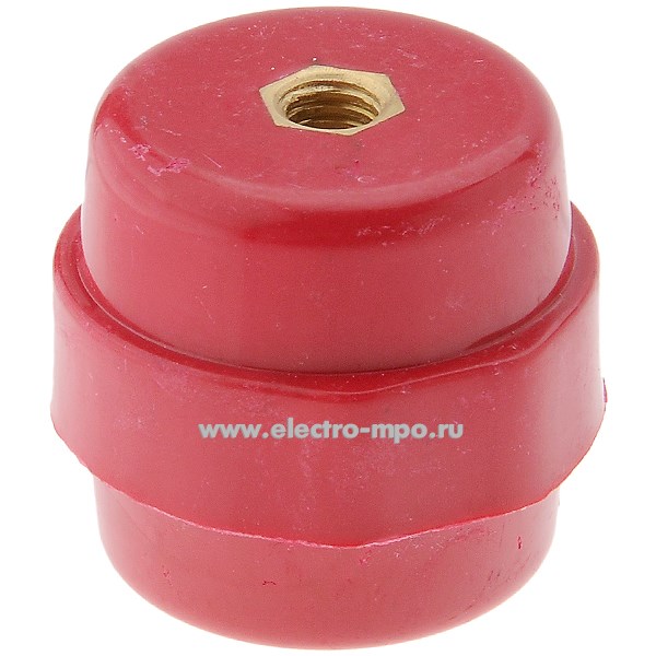 Э3021. Изолятор SM30 пластмассовый опорный высота 30мм с отверстиями М6 ADL16-003 (ANDELI)