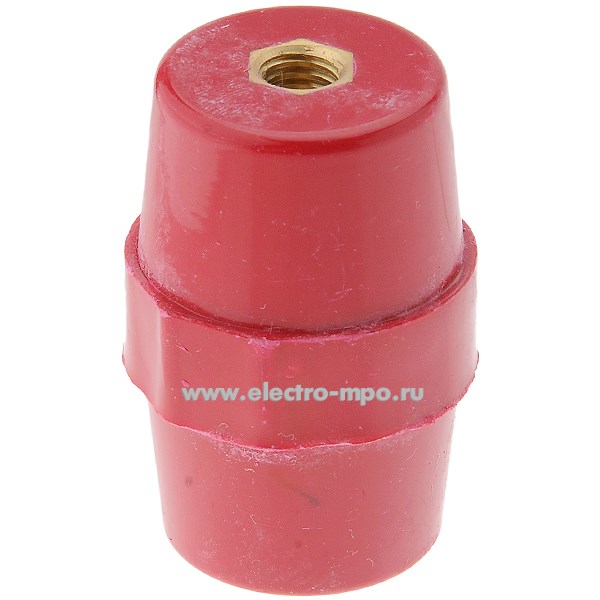 Э3023. Изолятор SM51 пластмассовый опорный высота 51мм с отверстиями М8 ADL16-007 (ANDELI)