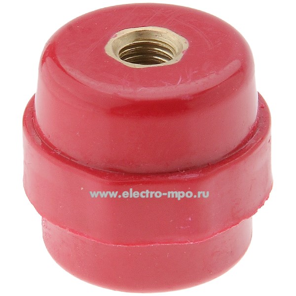 Э3019. Изолятор SM30 пластмассовый опорный высота 30мм с отверстиями М8 ADL16-002 (ANDELI)