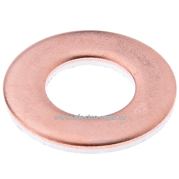 Г9255. Шайба 58752 ШАМ 25/13 медно-алюминиевая под винт М12 (КВТ Калуга)
