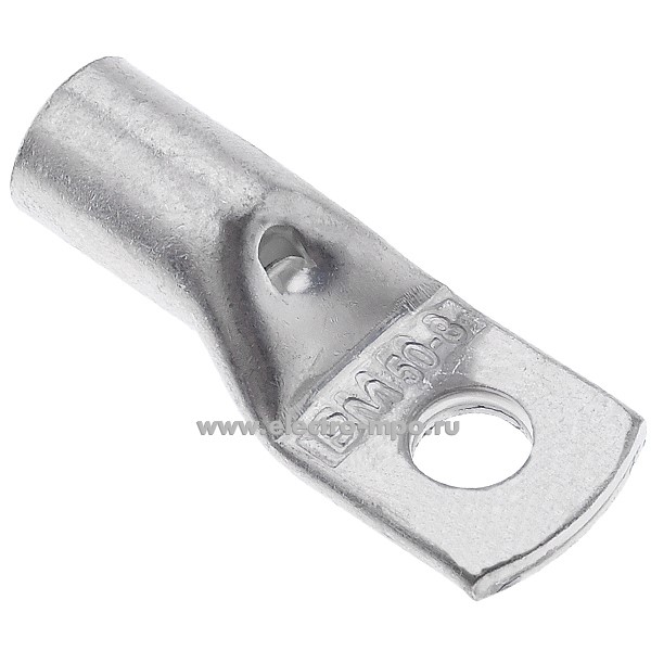 Г9140. Наконечник  01837 медный 50мм2 (50-8) луженый под опрессовку (ВМ)