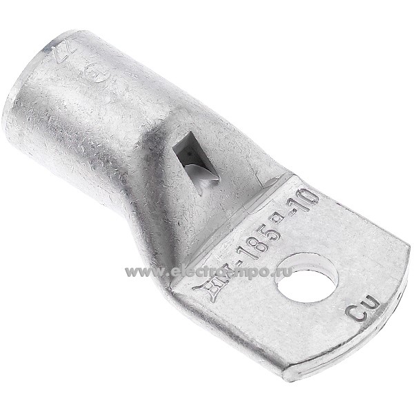 Г9166. Наконечник  03443 медный 185мм2 (185-10) луженый под опрессовку (ВМ)