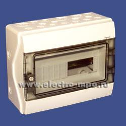 Е3815. Бокс 001741 Рlexo навесной 12 модулей прозрачная дверь IP 55 (Legrand)