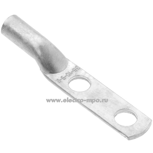 64101. Г4101 Наконечник 55038 ТМЛ 35-(10x2)-9 медный 35мм2 лужёный под опрессовку (КВТ Калуга)