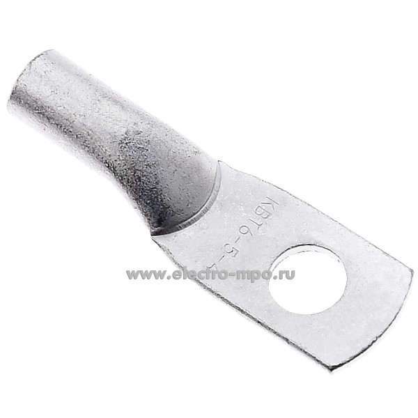 Г4104. Наконечник 40829 ТМЛ 6-5-4 медный 6мм2 луженый под опрессовку (КВТ Калуга)