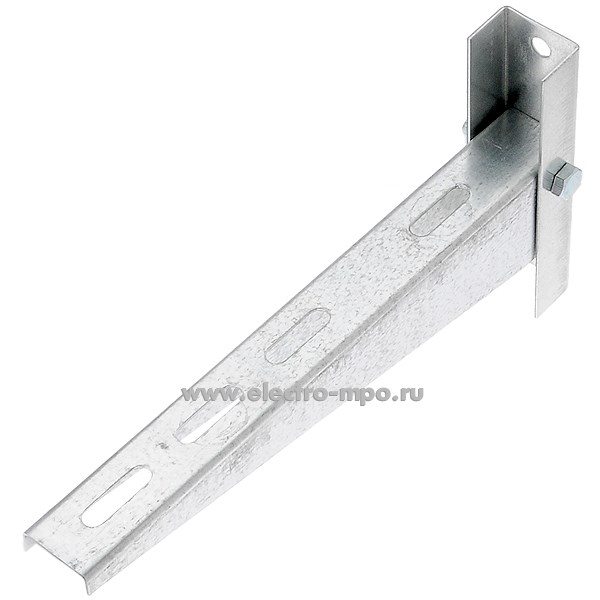 М1603. Кронштейн КРС А200Т15 к стене для лотка 200мм (КОКС 1 Москва)