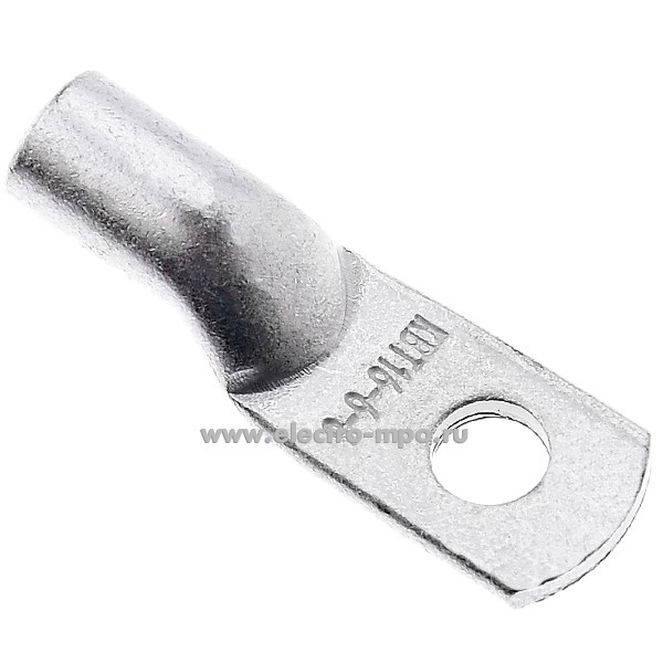 Г4109. Наконечник 40835 ТМЛ 16-6-6 медный 16мм2 луженый под опрессовку (КВТ Калуга)