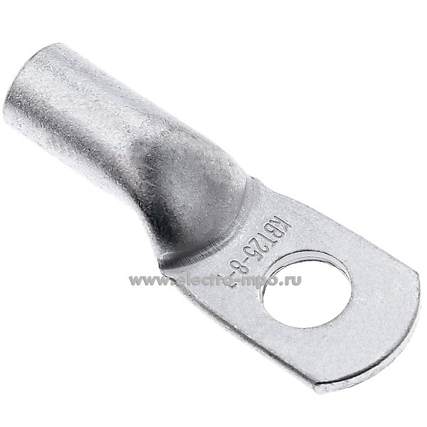 Г4112. Наконечник 40879 ТМЛ 25-8-7 медный 25мм2 луженый под опрессовку (КВТ Калуга)