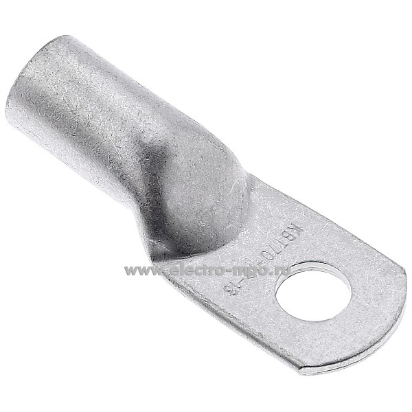 Г4124. Наконечник 40895 ТМЛ 70-10-13 медный 70мм2 луженый под опрессовку (КВТ Калуга)