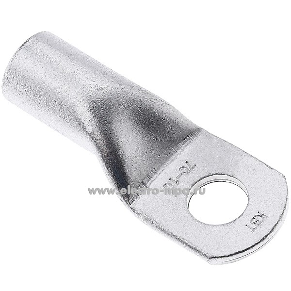 Г4191. Наконечник 60918 ТМЛс 70-10 медный 70мм2 луженый под опрессовку (КВТ Калуга)