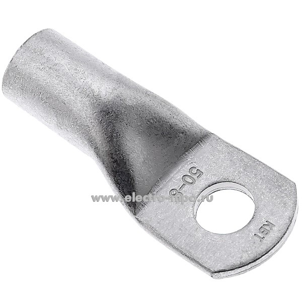 Г4189. Наконечник 60916 ТМЛс 50-8 медный 50мм2 луженый под опрессовку (КВТ Калуга)