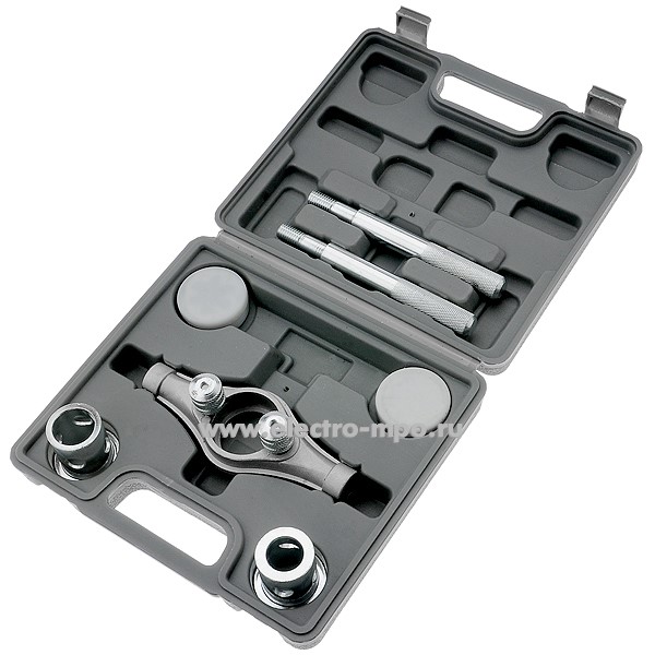 И4411. Набор резьбонарезного инструмента в кейсе для тонкостенных труб Dн = 20 и 25мм (Johnn, Китай)