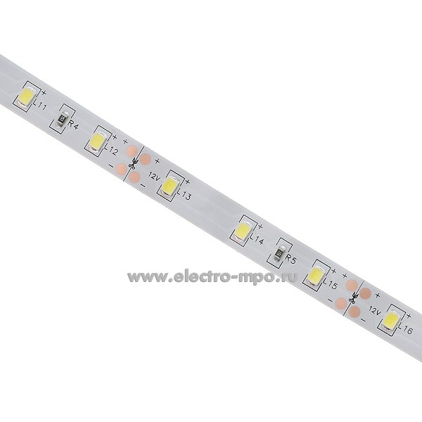 С0603. Лента светодиодная Б0043061 комплект 2835kit-4,8-60-12-IP20-6500-5m 24Вт 300LED 6500К IP20 (ЭРА)