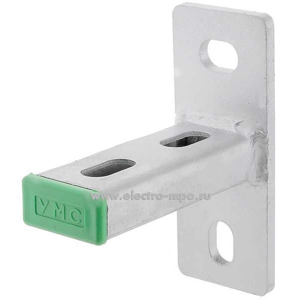 М9878. Кронштейн консольный НКС1-100 к стене для малых и средних нагрузок L=100мм (Россия)