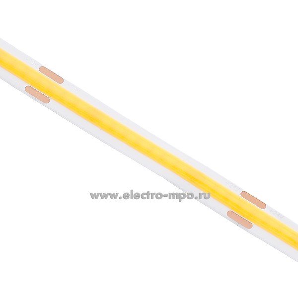 С1540. Лента светодиодная COB 502901 GLS-COB-320-8-24-IP20-3 40Вт 3000К 24В катушка 5м (General)