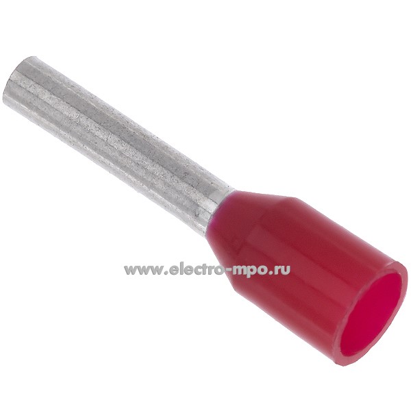 68219.Г8219 Наконечник 471/8 медный 1мм2 втулочный изолированный на 1 провод, полипропилен (Gustav Klauke